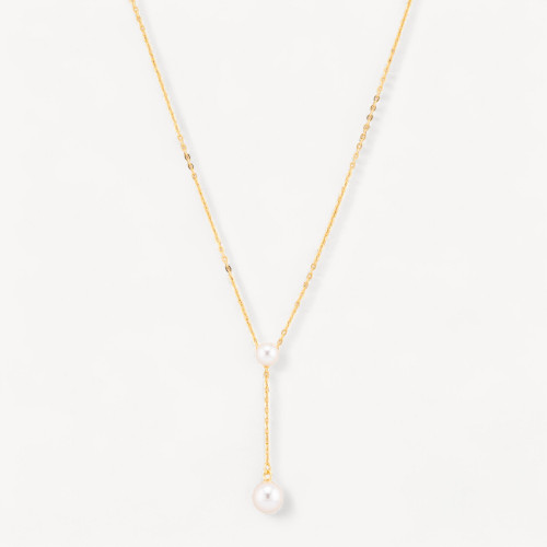 Collier en argent 925 avec perles MOD3892 Or