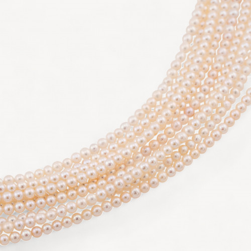 Perle Di Fiume Tonde 3,0-3,5mm AAA+ Bianco-PERLE DI ACQUA DOLCE 2-4MM MICROPERLE | Worldofjewel.com