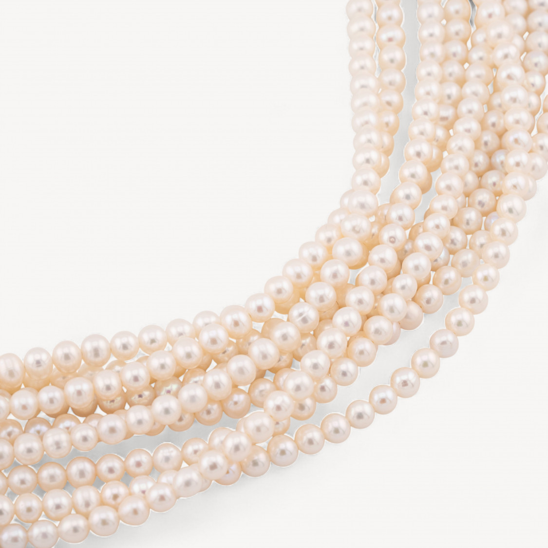 Perlas de río redondas de 4,0-4,5 mm AAA+ blancas-PERLAS DE AGUA DULCE DE 2 A 4 MM MICROPERLAS | Worldofjewel.com