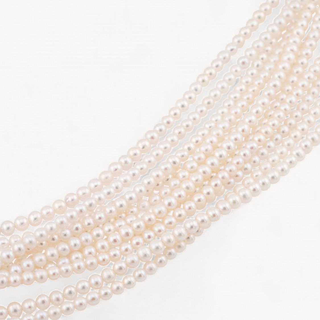 Perlas de río redondas de 4,0-4,5 mm AAAA+ blancas-PERLAS DE AGUA DULCE DE 2 A 4 MM MICROPERLAS | Worldofjewel.com