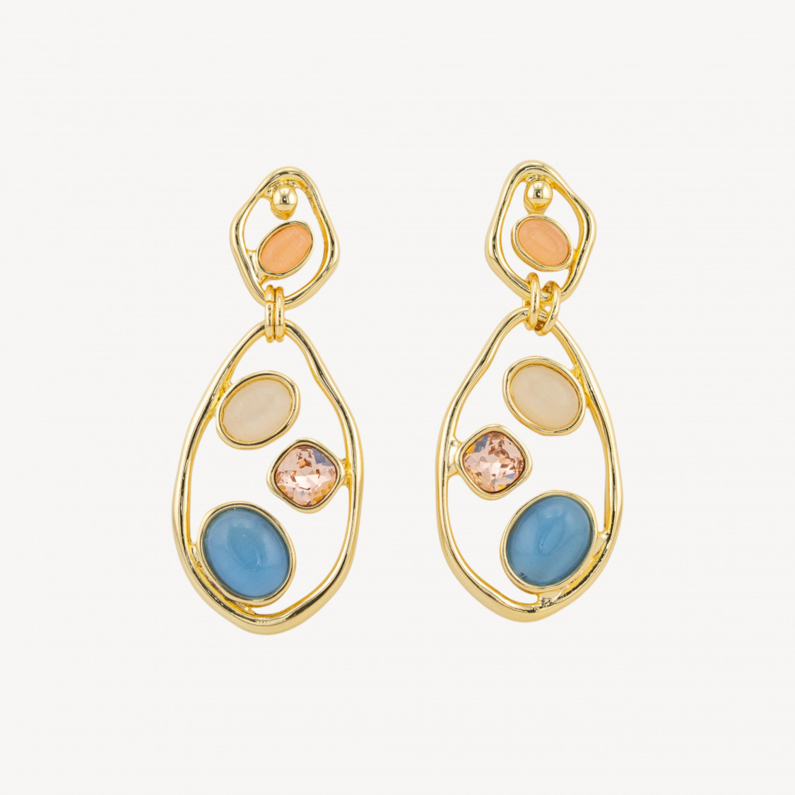 Boucles d'oreilles Isabella Line Bijoux A4636-BOUCLES D'OREILLES EN BRONZE DE LA COLLECTION ISABELLA | Worldofjewel.com