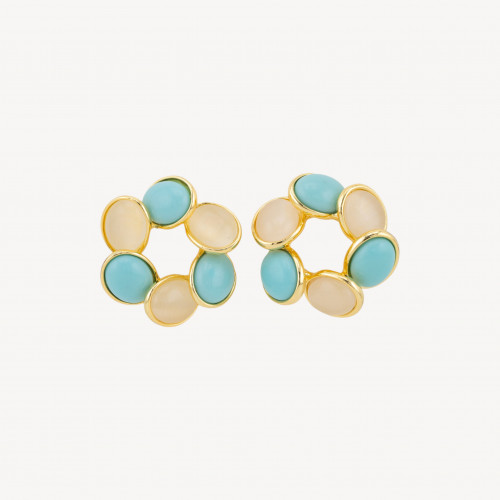 Σκουλαρίκια Isabella Line Bijoux A4643