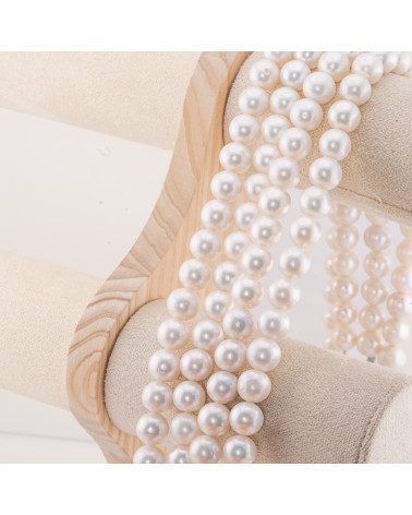 Perle Di Fiume Barocche Tonde 11-12mm-PERLE DI FIUME BAROCCHE LINEA CLASSICA | Worldofjewel.com