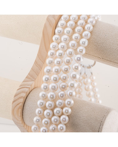 Perle Di Fiume Tonde 10,0-11,0mm Bianco-PERLES DE RIVIÈRE RONDES ET SEMI-RONDES | Worldofjewel.com