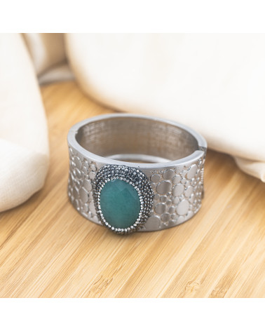 Bracciale in Bronzo Con Pietre e Marcasite Rodiato MOD.573-BRACCIALI BIJOUX | Worldofjewel.com