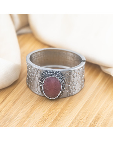 Bracciale in Bronzo Con Pietre e Marcasite Rodiato MOD.574-BRACCIALI BIJOUX | Worldofjewel.com