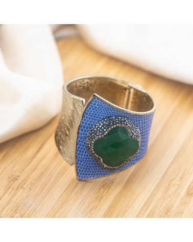 Bracciale in Bronzo Con Pietre e Marcasite Rodiato MOD.604-BRACCIALI BIJOUX | Worldofjewel.com