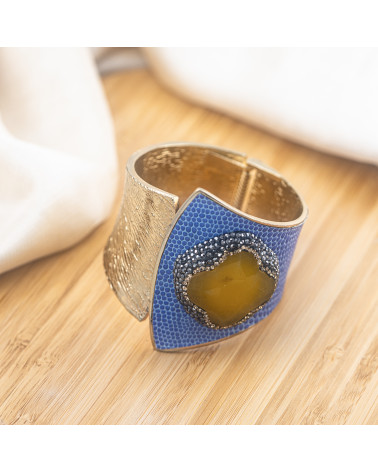 Bracciale in Bronzo Con Pietre e Marcasite Rodiato MOD.607-BRACCIALI BIJOUX | Worldofjewel.com