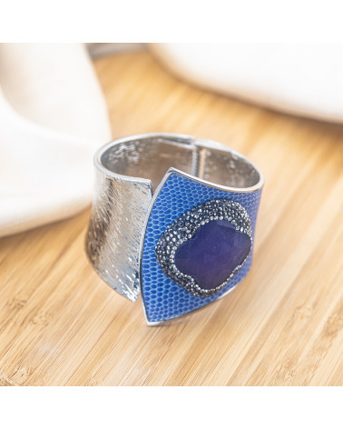 Bracciale in Bronzo Con Pietre e Marcasite Rodiato MOD.624-BRACCIALI BIJOUX | Worldofjewel.com