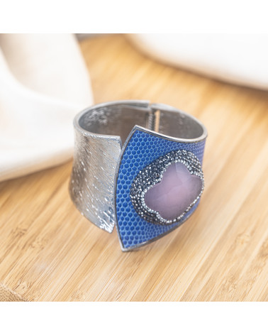 Bracciale in Bronzo Con Pietre e Marcasite Rodiato MOD.625-BRACCIALI BIJOUX | Worldofjewel.com