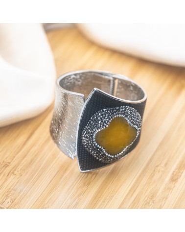 Bracciale in Bronzo Con Pietre e Marcasite Rodiato MOD.628-BRACCIALI BIJOUX | Worldofjewel.com