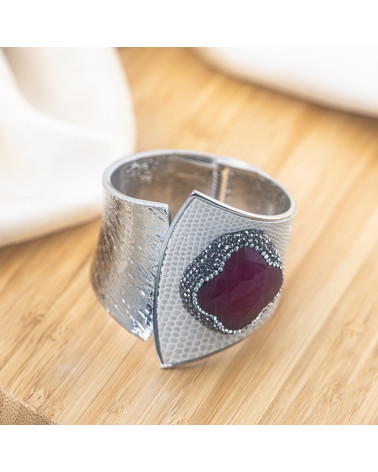 Bracciale in Bronzo Con Pietre e Marcasite Rodiato MOD.634-BRACCIALI BIJOUX | Worldofjewel.com