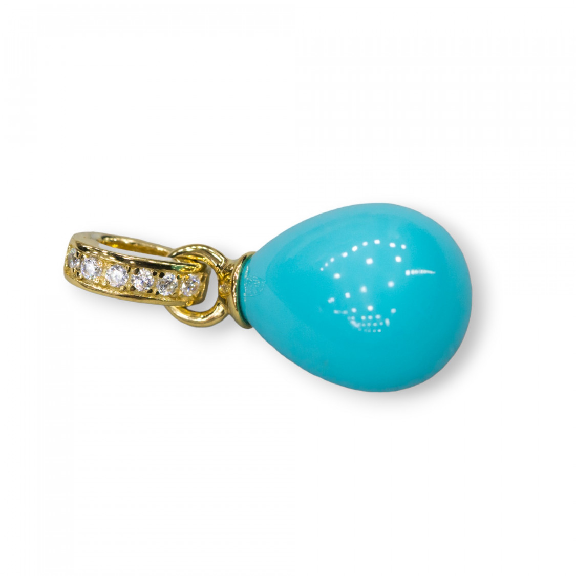 Ciondolo Pendente Di Argento 925 Con Perle Di Maiorca 12x28mm-SILVER 925 DESIGN ITALY | Worldofjewel.com