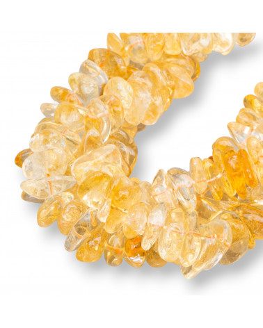 Quarzo Citrino Sasso Irregolare A Disco 10-14mm-CITRINE QUARTZ | Worldofjewel.com