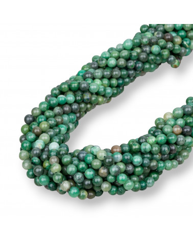 Giada Africana Tondo Liscio 4mm-GIADA AFRICANA | Worldofjewel.com