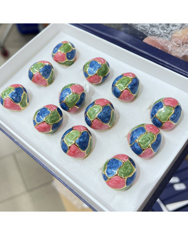 Anelli Bijoux in Acciaio Inossidabile Confezione da 12pz MOD.323-JEWELRY RINGS | Worldofjewel.com