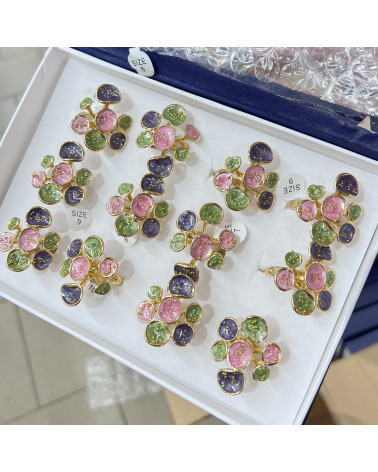 Anelli Bijoux in Acciaio Inossidabile Confezione da 12pz MOD.334-ΔΑΧΤΥΛΙΔΙΑ ΜΠΙΖΟΥ | Worldofjewel.com