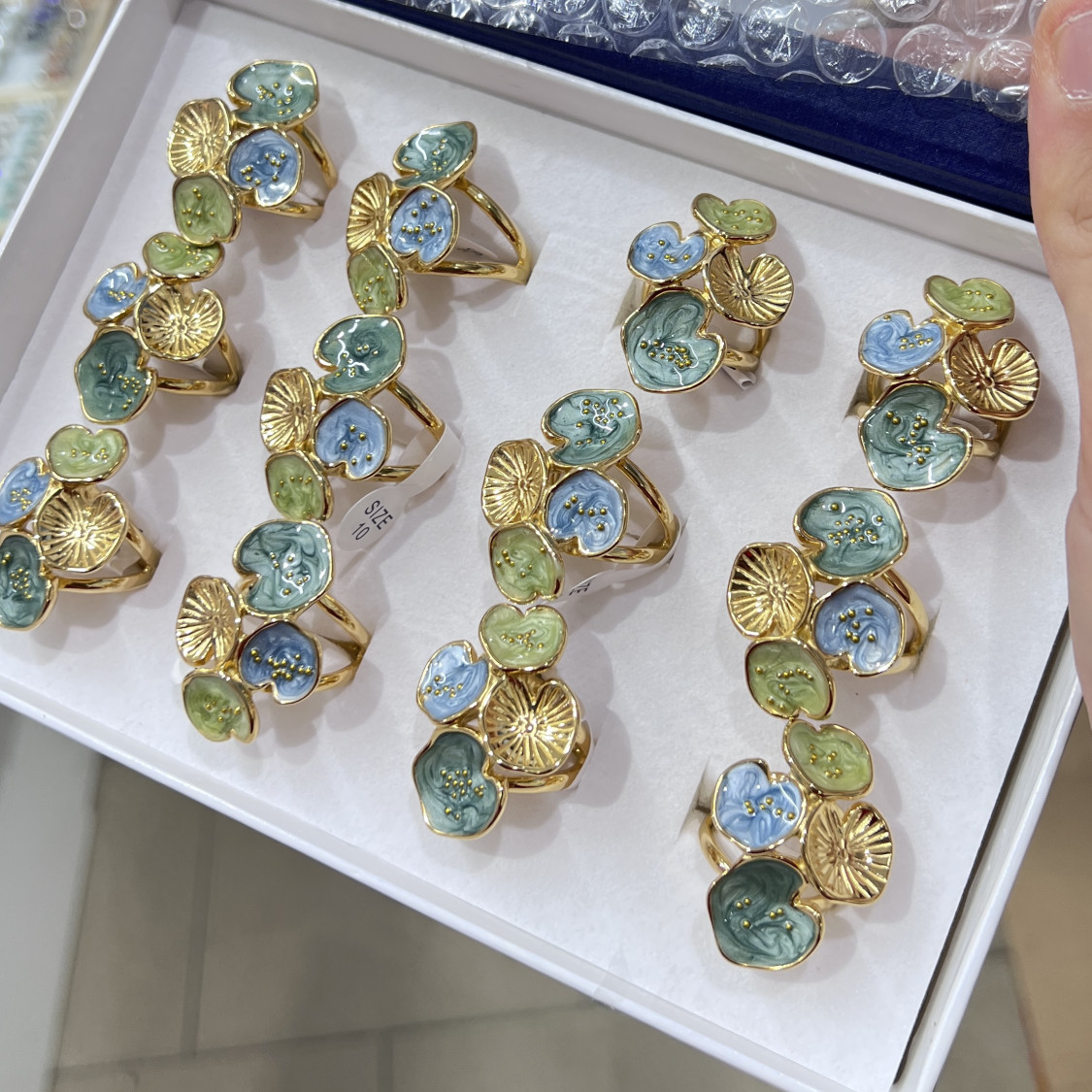 Anelli Bijoux in Acciaio Inossidabile Confezione da 12pz MOD.335-ANELLI BIJOUX | Worldofjewel.com