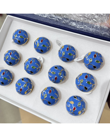 Anelli Bijoux in Acciaio Inossidabile Confezione da 12pz MOD.337-BIJOUX-RINGE | Worldofjewel.com