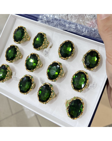 Anelli Bijoux in Acciaio Inossidabile Confezione da 12pz MOD.348-BAGUES BIJOUX | Worldofjewel.com