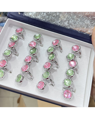 Anelli Bijoux in Acciaio Inossidabile Confezione da 12pz MOD.365-JEWELRY RINGS | Worldofjewel.com