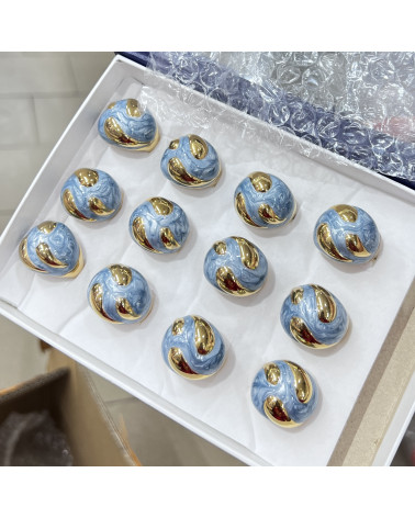 Anelli Bijoux in Acciaio Inossidabile Confezione da 12pz MOD.375-BIJOUX-RINGE | Worldofjewel.com