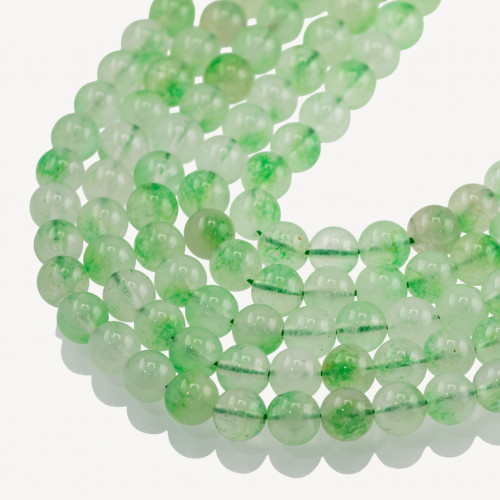 Jade Candy vert clair lisse rond 8 mm