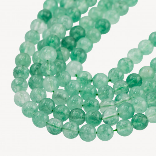 Jade Candy Mint Green Smooth Round 8mm