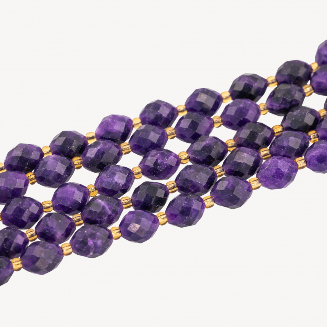 Giada Taglio Rigido Oliva Sfaccettata 8x10mm Giada Viola-ΜΩΒ ΝΕΦΤΗΣ | Worldofjewel.com