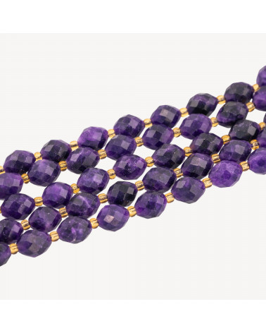 Giada Taglio Rigido Oliva Sfaccettata 8x10mm Giada Viola-ΜΩΒ ΝΕΦΤΗΣ | Worldofjewel.com