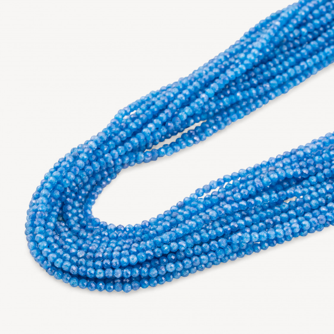 Zirconi Perline Sfaccettate Special Colors 2mm -4 Blu Neon-MICRO PERLINE DI ZIRCONI 2MM PER GIOIELLI FAI DA TE | Worldofjewel.com