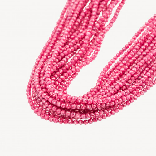 Zirconi Perline Sfaccettate Special Colors 2mm -18 Rosso Neon