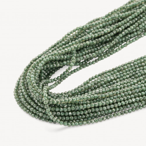 Zirconi Perline Sfaccettate Special Colors 2mm -21 Verde Foresta
