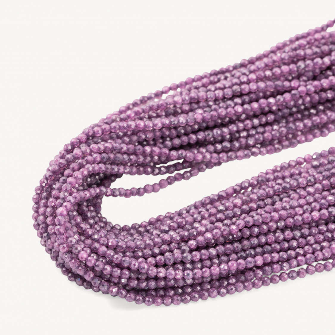 Zirconi Perline Sfaccettate Special Colors 2mm -25 Viola-MICRO PERLINE DI ZIRCONI 2MM PER GIOIELLI FAI DA TE | Worldofjewel.com