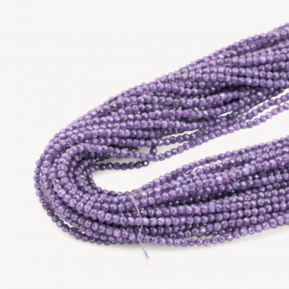 Zirconi Perline Sfaccettate Special Colors 2mm -26 Viola Ametista-MICRO PERLINE DI ZIRCONI 2MM PER GIOIELLI FAI DA TE | Worldofjewel.com