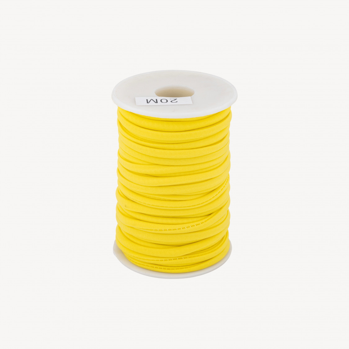 Fettuccia In Lycra Cucito 18 Metri Giallo-FETTUCCE LYCRA | Worldofjewel.com