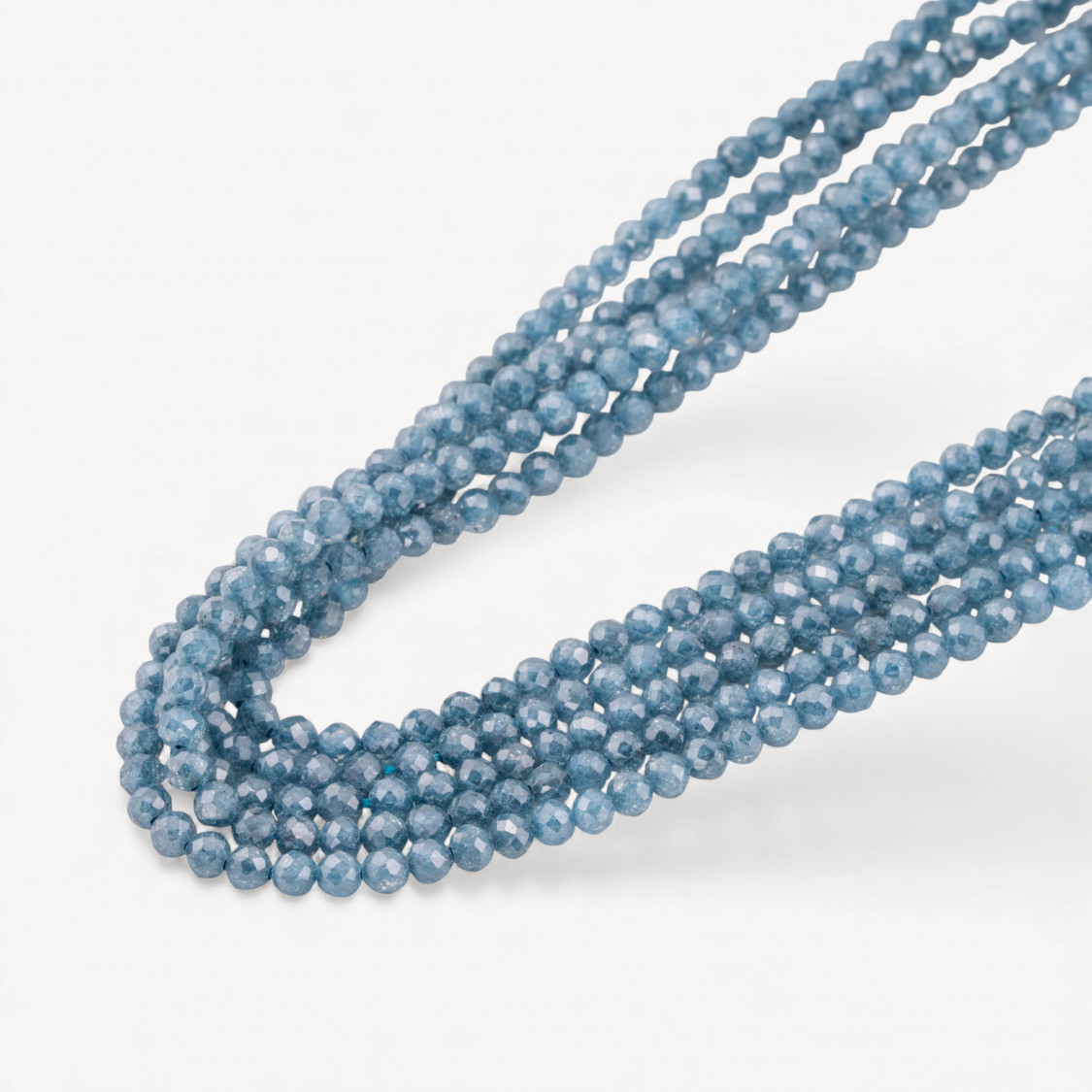 Zirconi Perline Sfaccettate Special Colors 3mm Blu-MICRO PERLINE DI ZIRCONI 3MM PER COLLANE E BRACCIALI | Worldofjewel.com