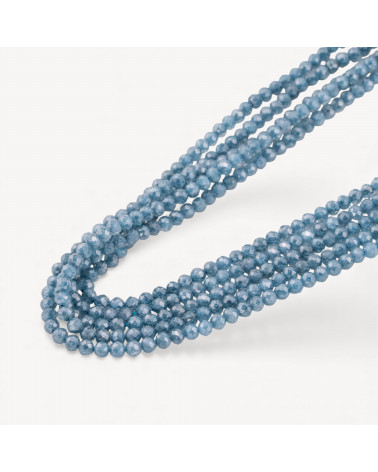 Zirconi Perline Sfaccettate Special Colors 3mm Blu-MICRO PERLINE DI ZIRCONI 3MM PER COLLANE E BRACCIALI | Worldofjewel.com