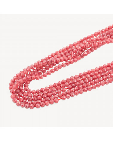 Zirconi Perline Sfaccettate Special Colors 3mm Rosso Corallo-MICRO PERLINE DI ZIRCONI 3MM PER COLLANE E BRACCIALI | Worldofjewel.com