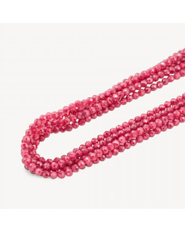 Zirconi Perline Sfaccettate Special Colors 3mm Rosso Ruby-MICRO PERLINE DI ZIRCONI 3MM PER COLLANE E BRACCIALI | Worldofjewel.com