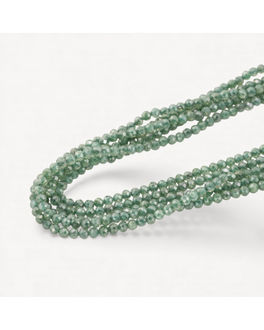 Zirconi Perline Sfaccettate Special Colors 3mm Verde Scuro-MICRO PERLINE DI ZIRCONI 3MM PER COLLANE E BRACCIALI | Worldofjewel.com