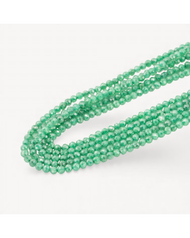 Zirconi Perline Sfaccettate Special Colors 3mm Verde Smeraldo-MICRO PERLINE DI ZIRCONI 3MM PER COLLANE E BRACCIALI | Worldofjewel.com
