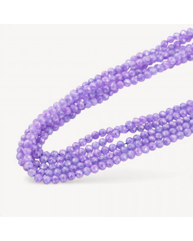 Zirconi Perline Sfaccettate Special Colors 3mm Viola-MICRO PERLINE DI ZIRCONI 3MM PER COLLANE E BRACCIALI | Worldofjewel.com