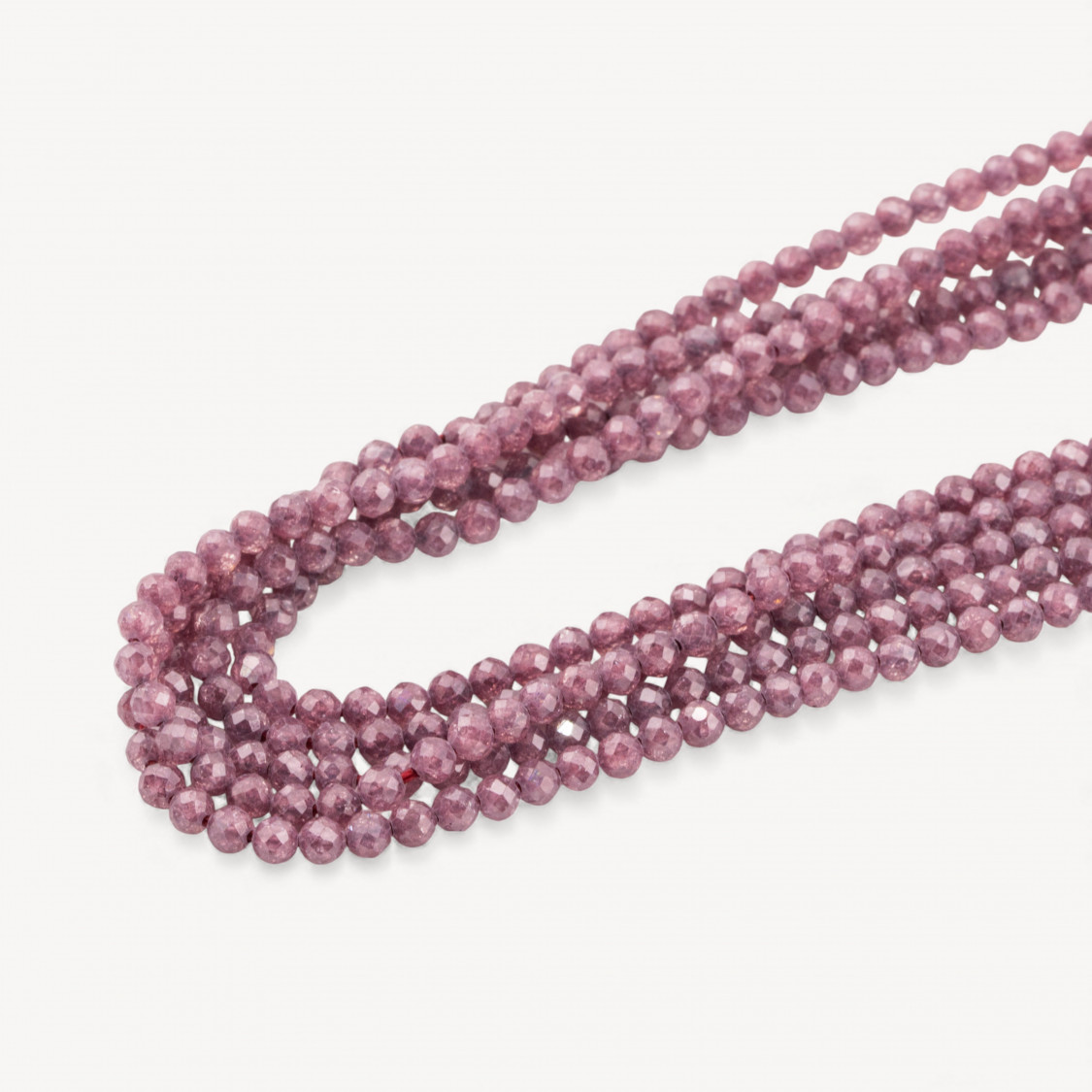 Zirconi Perline Sfaccettate Special Colors 3mm Viola Pastello-MICRO PERLINE DI ZIRCONI 3MM PER COLLANE E BRACCIALI | Worldofjewel.com