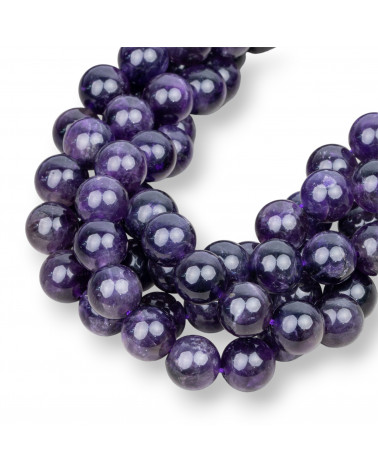 Ametista Tondo Liscio 10mm-CLASSIC AMETHYST | Worldofjewel.com