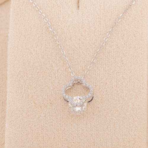COLLANE IN MOISSANITE E ARGENTO 925 | Worldofjewel.com