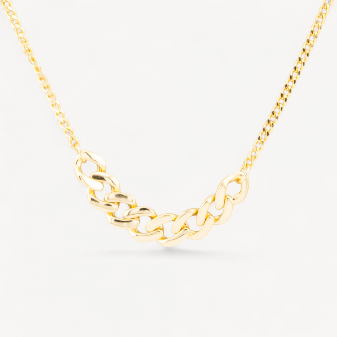 Collana In Argento 925 Con Catena MOD3891 Dorato-COLLANE DI ARGENTO 925 | Worldofjewel.com