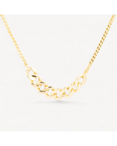 Collana In Argento 925 Con Catena MOD3891 Dorato-COLLIERS EN ARGENT 925 | Worldofjewel.com