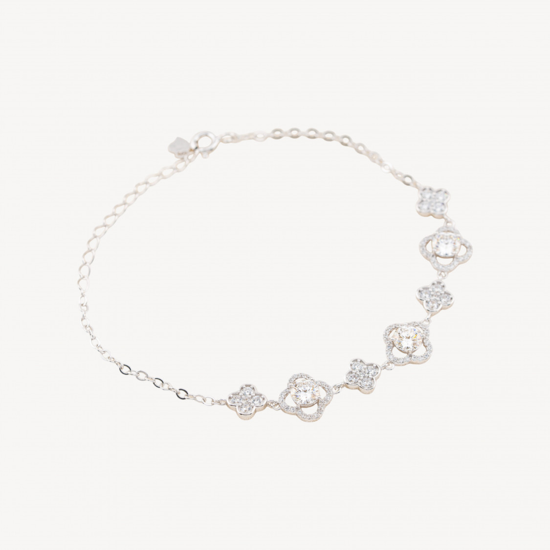 Bracciali In Argento 925 E Moissanite MOD.0036-BRACCIALI CON MOISSANITE E ARGENTO 925 | Worldofjewel.com