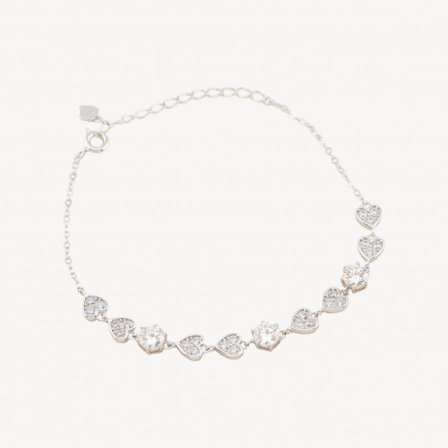 BRACCIALI CON MOISSANITE E ARGENTO 925 | Worldofjewel.com